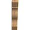 Ekena Millwork Funston Slat Rough Sawn Bracket, Western Red Cedar, 4"W x 16"D x 20"H BKT04X16X20FST06RWR - alternate 3